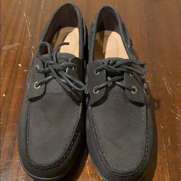 Black Sperry Shoes